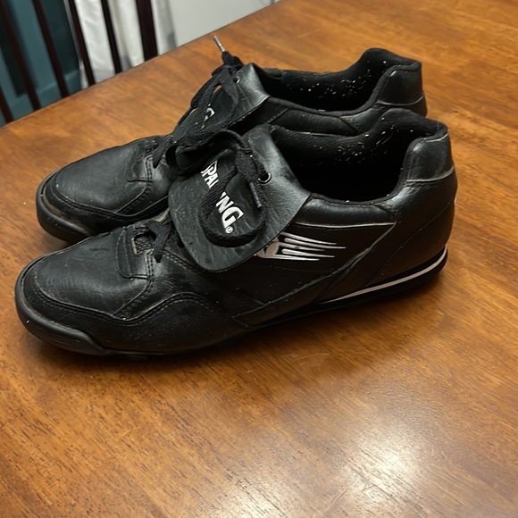 Men’s Spalding Competition Series Leather Cleats - Picture 2 of 8